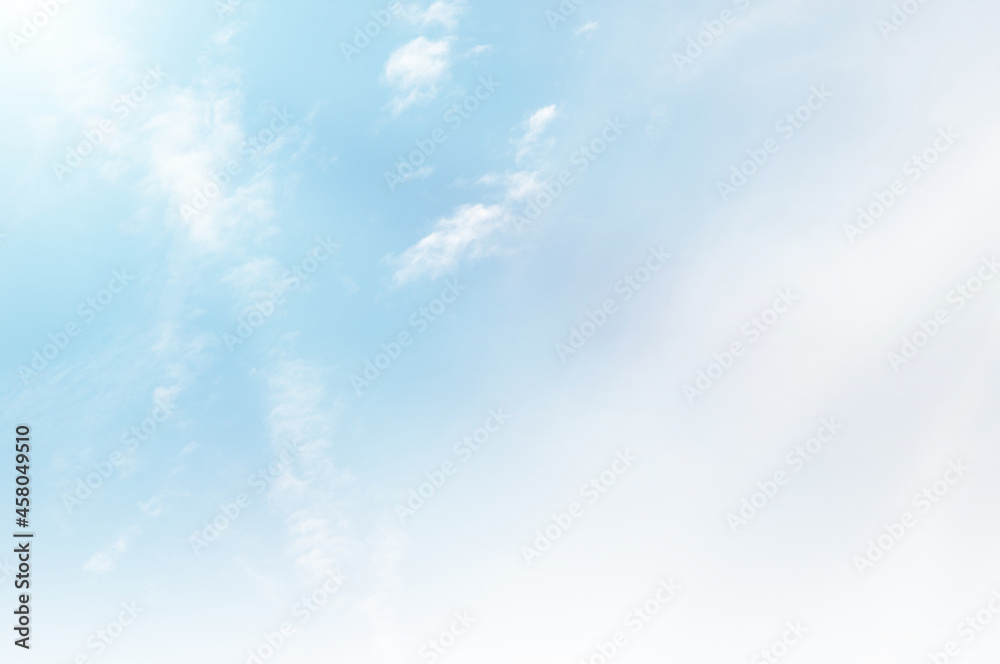 Blue sky with white cloud. The summer heaven is colorful clearing day Good weather and beautiful nature in the morning. Blue sky with white cloud. The summer heaven is colorful clearing day Good weather and beautiful nature in the morning.