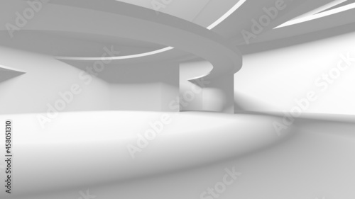 Wallpaper Mural Abstract White Architecture Design Concept Torontodigital.ca
