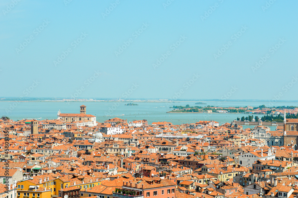 Obraz premium panorama of the old town. Venice