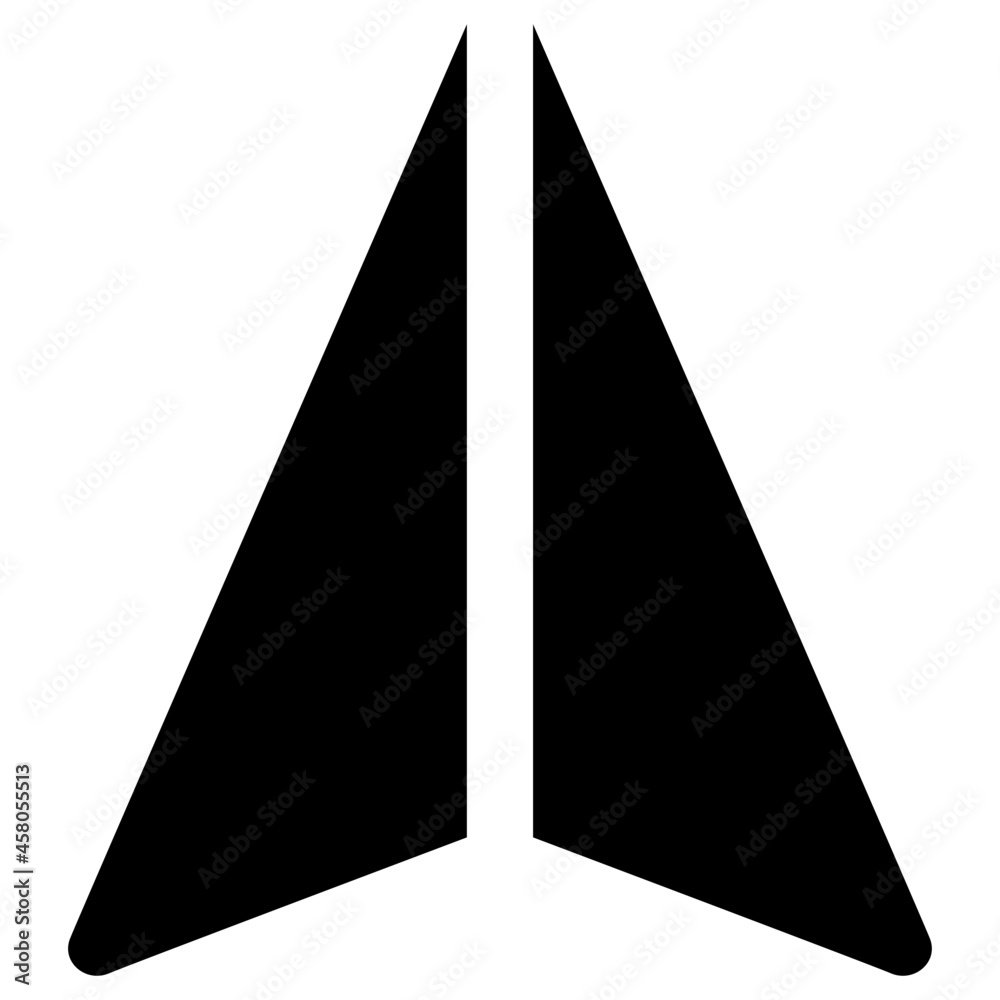 illustration vector icon of navigation illustration vector icon of navigation