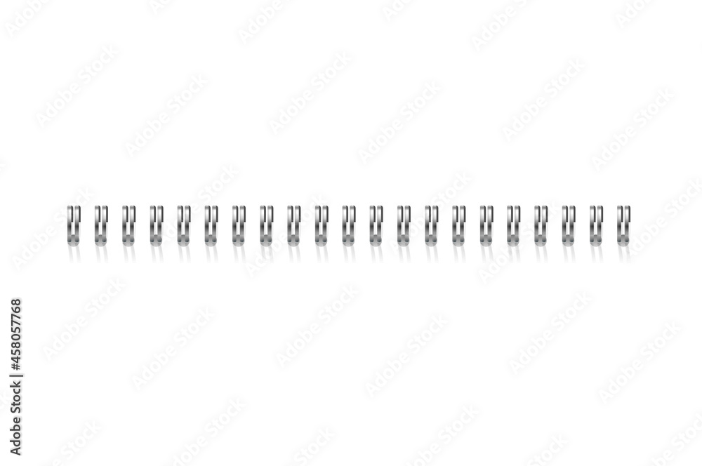 Realistic Detailed 3d Notebook Bind Calendar Spring. Vector Realistic Detailed 3d Notebook Bind Calendar Spring. Vector