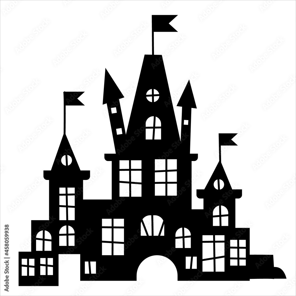 castle silhouette