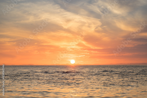 淡路島　夕焼け　Awaji Island　sunset