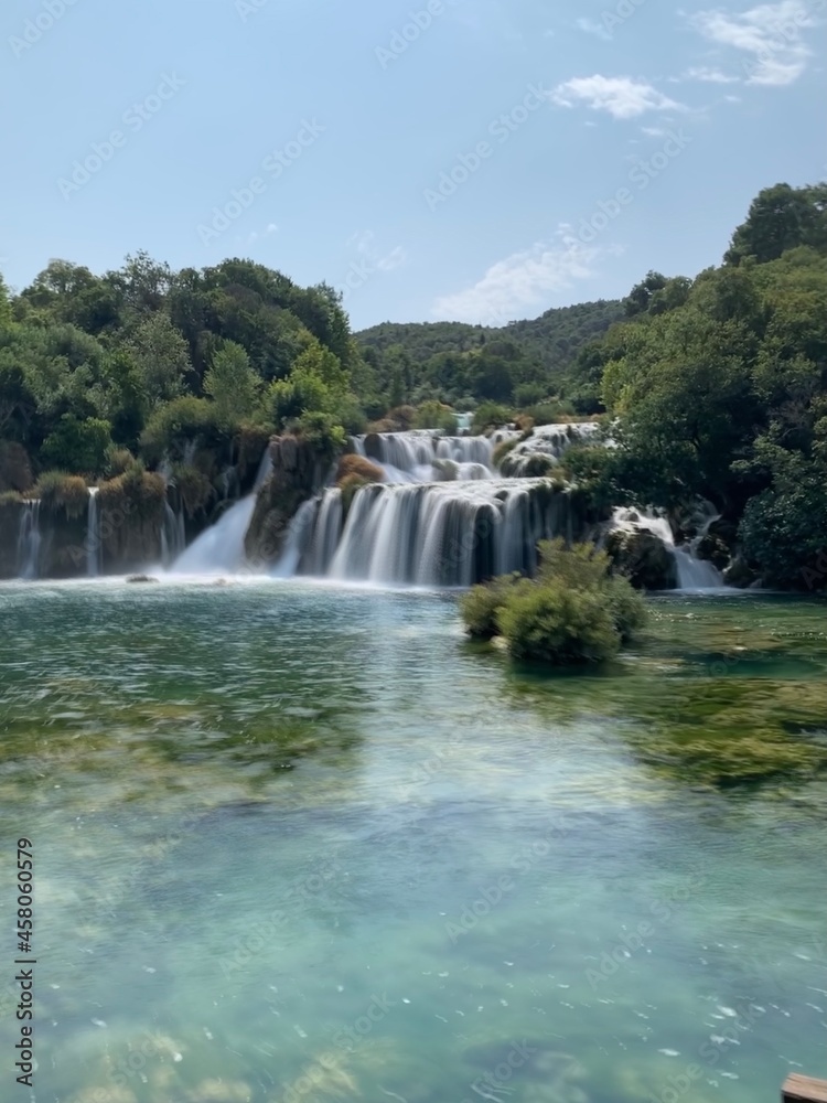 Fototapeta premium waterfall in the forest