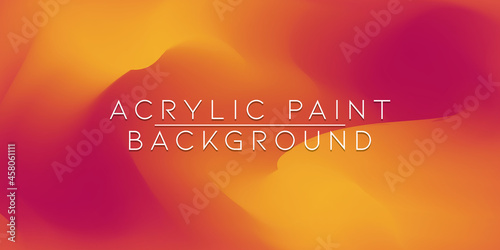 Acrylic Color Oil Painting Blur Artistic Texture Background. Wave Clouds Watercolor Artwork Backdrop Design Banner Template.