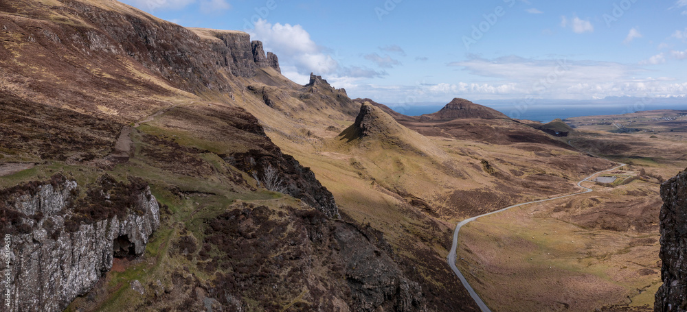 The Quiraing Skye panorama