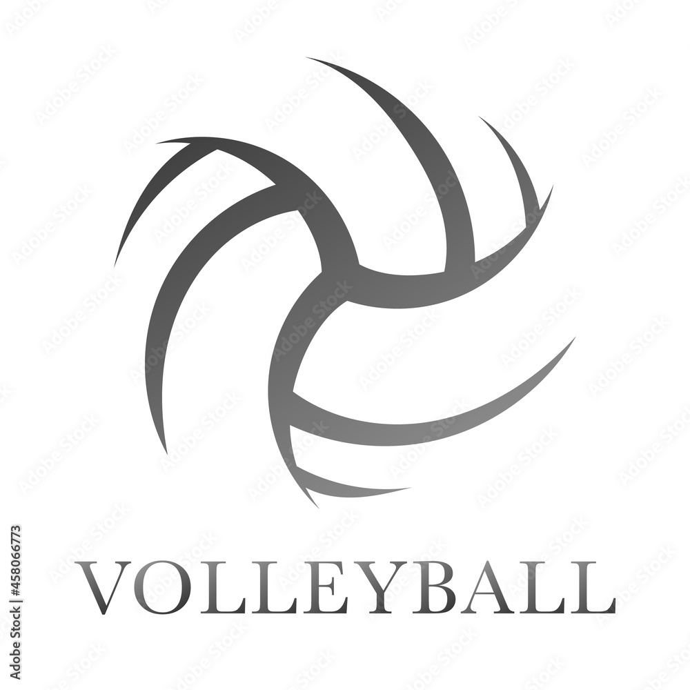 Volleyball icon symbol vector, Line drawing of a volleyball ball , Modern design, isolated on white background, illustration Vector EPS 10, can use for Volleyball Championship Logo Volleyball icon symbol vector, Line drawing of a volleyball ball , Modern design, isolated on white background, illustration Vector EPS 10, can use for Volleyball Championship Logo