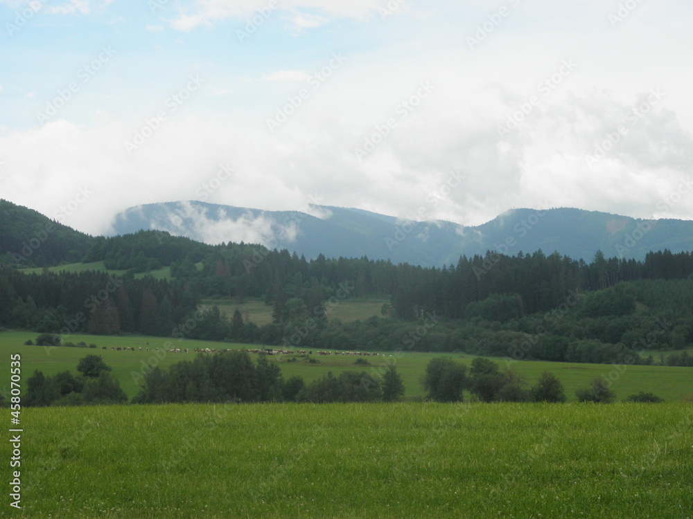 landscape with clouds landscape with clouds