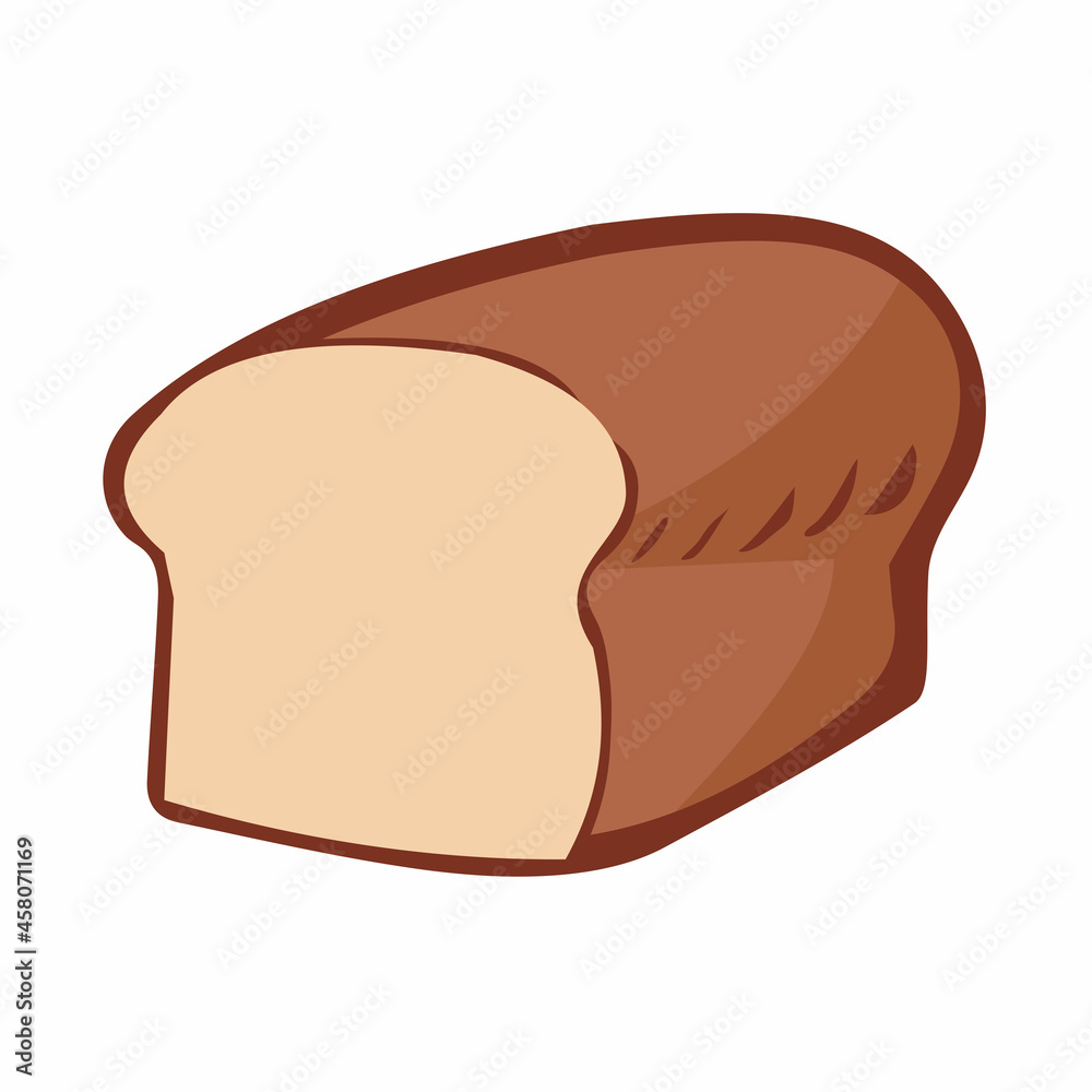 Bread icons set. Vector bakery pastry products - rye, wheat and whole grain bread, french baguette, croissant, bagel, roll, toast bread slices, donut, bun, loaf wicker bun Bread icons set. Vector bakery pastry products - rye, wheat and whole grain bread, french baguette, croissant, bagel, roll, toast bread slices, donut, bun, loaf wicker bun