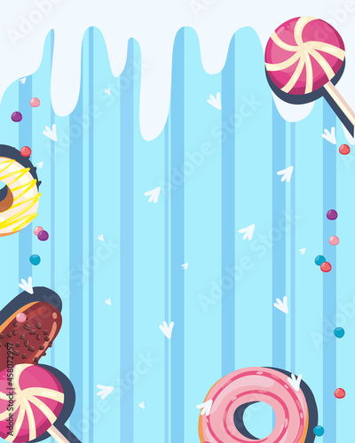 sweet food card
