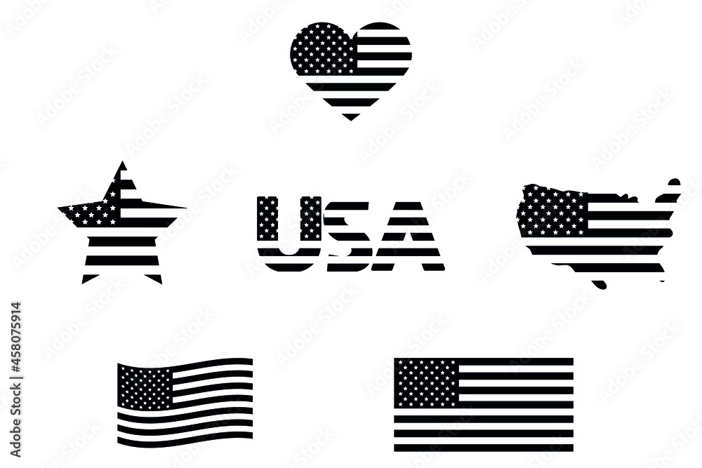 Distressed American Flag