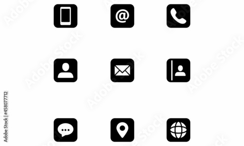 Contact Icon Collection.