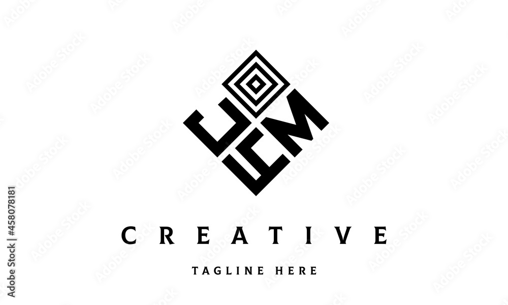 JMY square three latter logo vector JMY square three latter logo vector