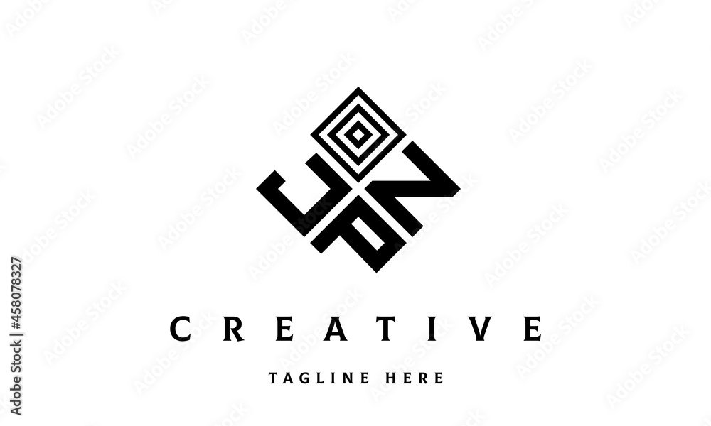 JNP square three latter logo vector JNP square three latter logo vector