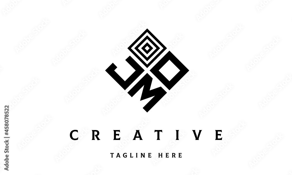 JOM square three latter logo vector JOM square three latter logo vector