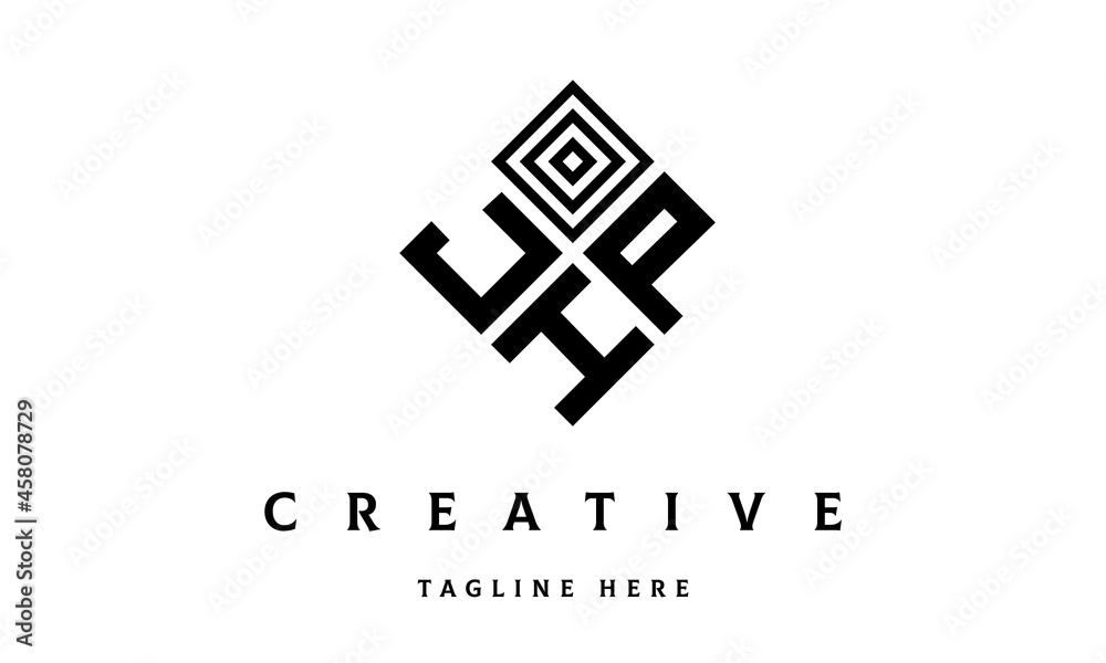 JPH square three latter logo vector JPH square three latter logo vector
