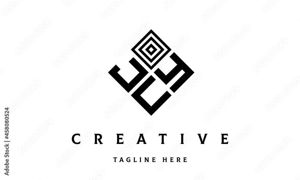 JYU square three latter logo vector JYU square three latter logo vector