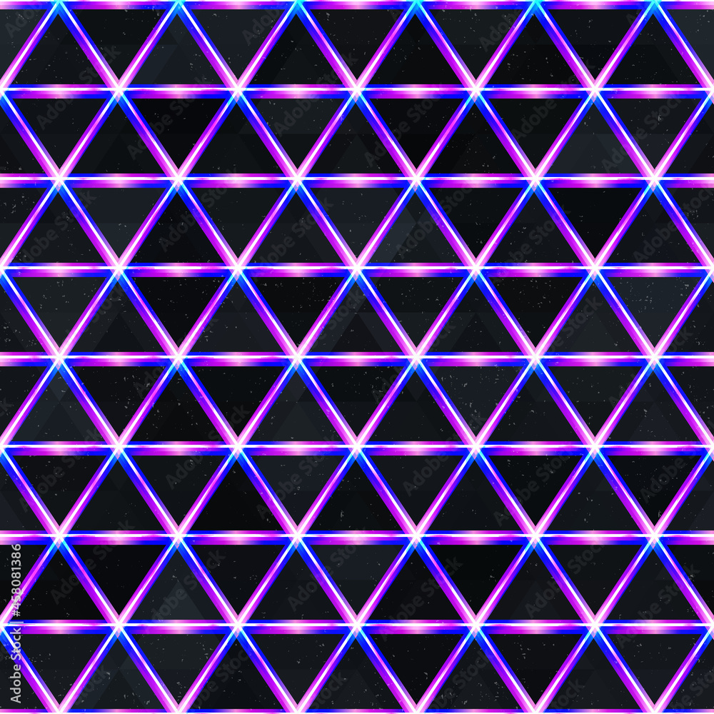 Purple frames triangle stripes seamless pattern. Purple frames triangle stripes seamless pattern.