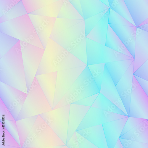 Vibrant triangles seamless texture.