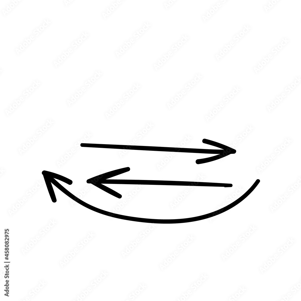 arrows handdraw set doodle arrows handdraw set doodle