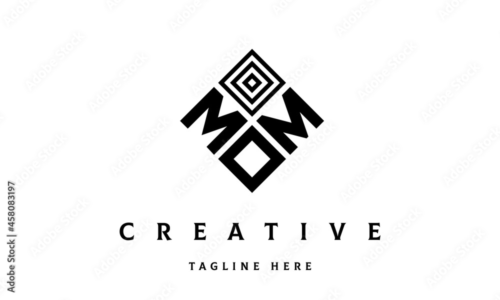 MMO square three latter logo vector MMO square three latter logo vector