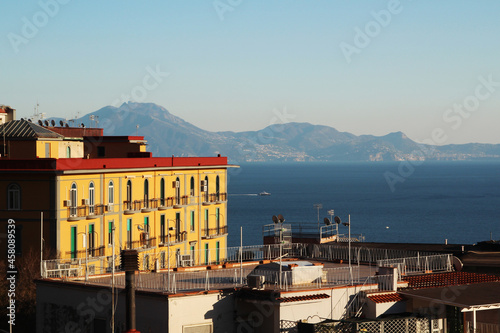 Napoli panorama opening from Saint Elmo Castle	 photo