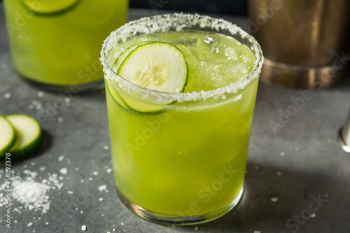 Boozy Refreshing Cucumber Margarita