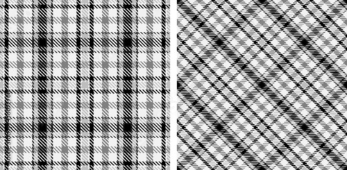 Tartan pattern set.