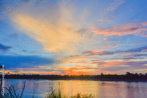 sunrise over the beautiful river © Shony