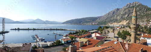 Aerial view of Isparta, Turkey photo