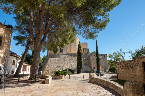 Pantano de Foix y Castellet village in Barcelona, Catalonia, Spain. photo