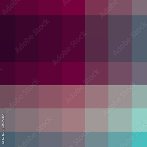 Abstract color Low-Polygones Generative Art background illustration