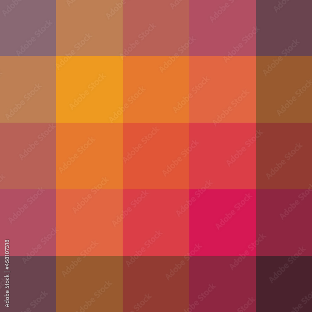 Abstract color Low-Polygones Generative Art background illustration