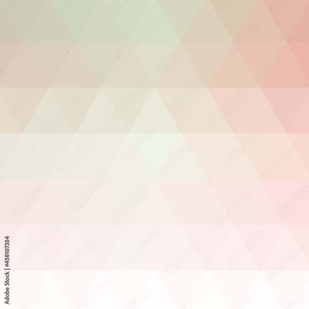 Fototapeta premium Abstract color Low-Polygones Generative Art background illustration