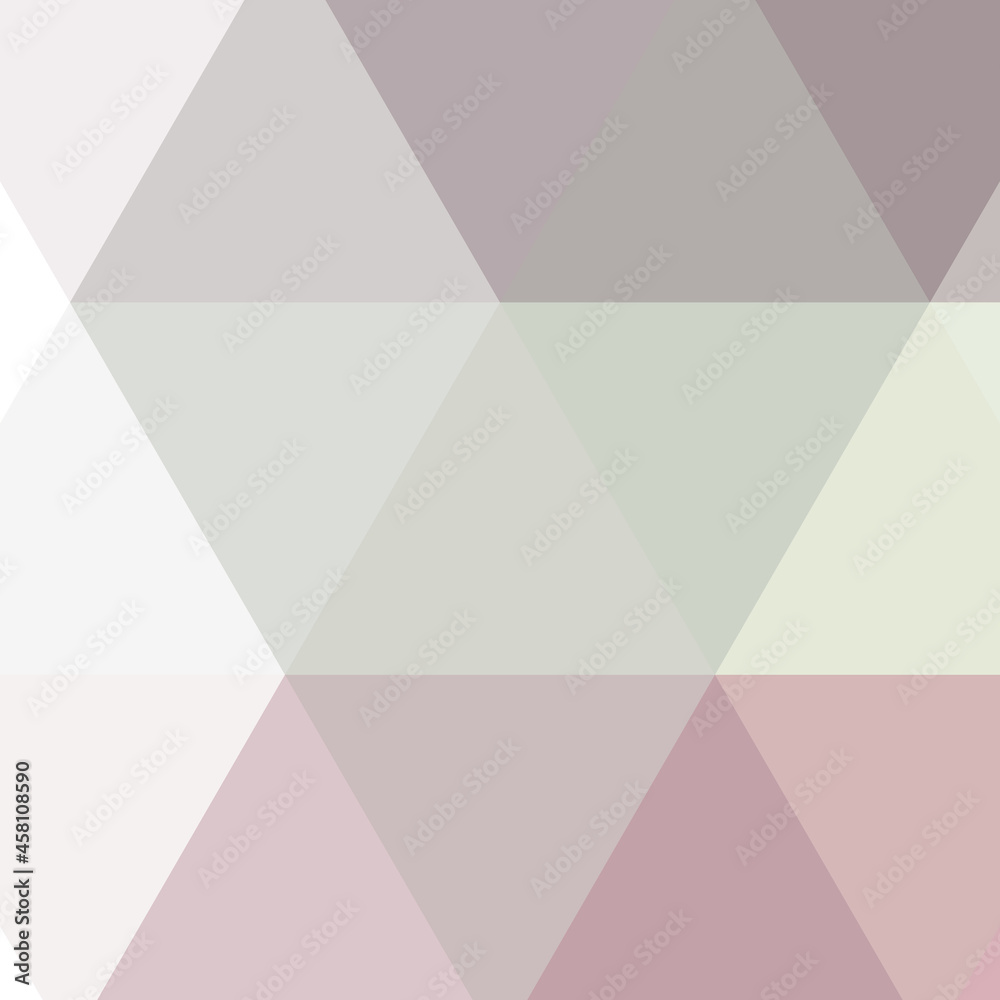 Fototapeta premium Abstract color Low-Polygones Generative Art background illustration