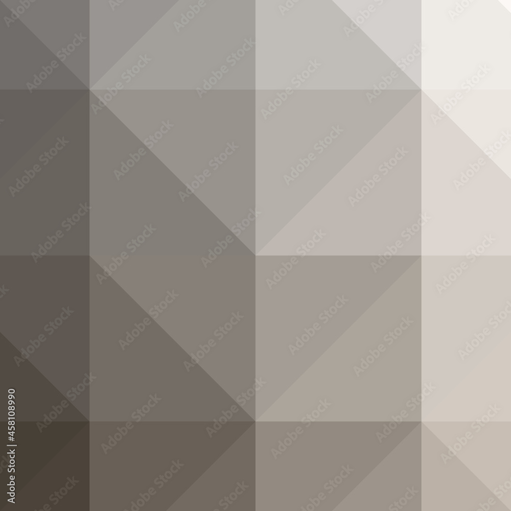 Fototapeta premium Abstract color Low-Polygones Generative Art background illustration