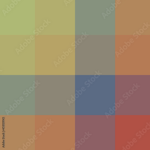 Abstract color Low-Polygones Generative Art background illustration