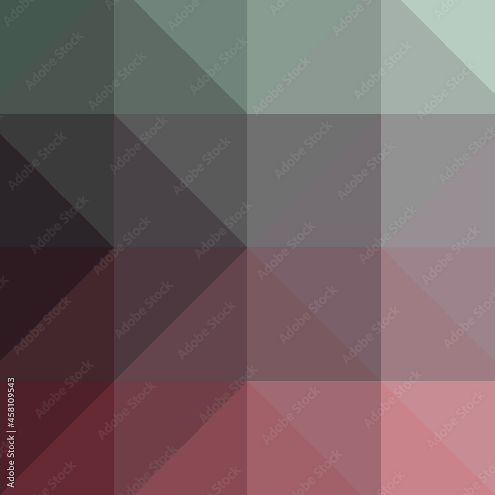 Obraz premium Abstract color Low-Polygones Generative Art background illustration