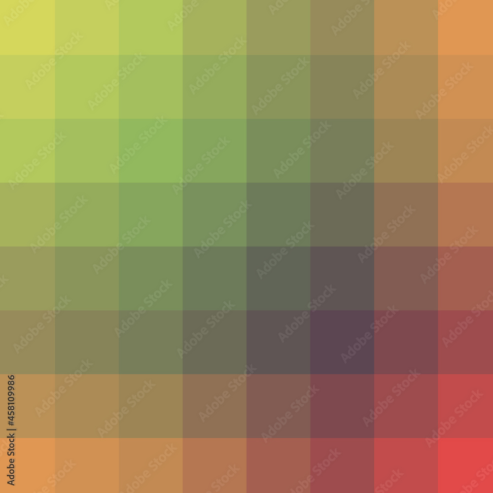 Obraz premium Abstract color Low-Polygones Generative Art background illustration