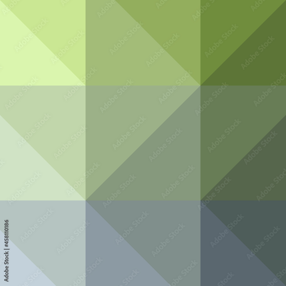 Obraz premium Abstract color Low-Polygones Generative Art background illustration