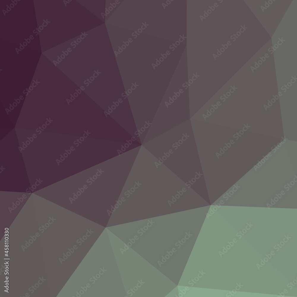 Obraz premium Abstract color Low-Polygones Generative Art background illustration