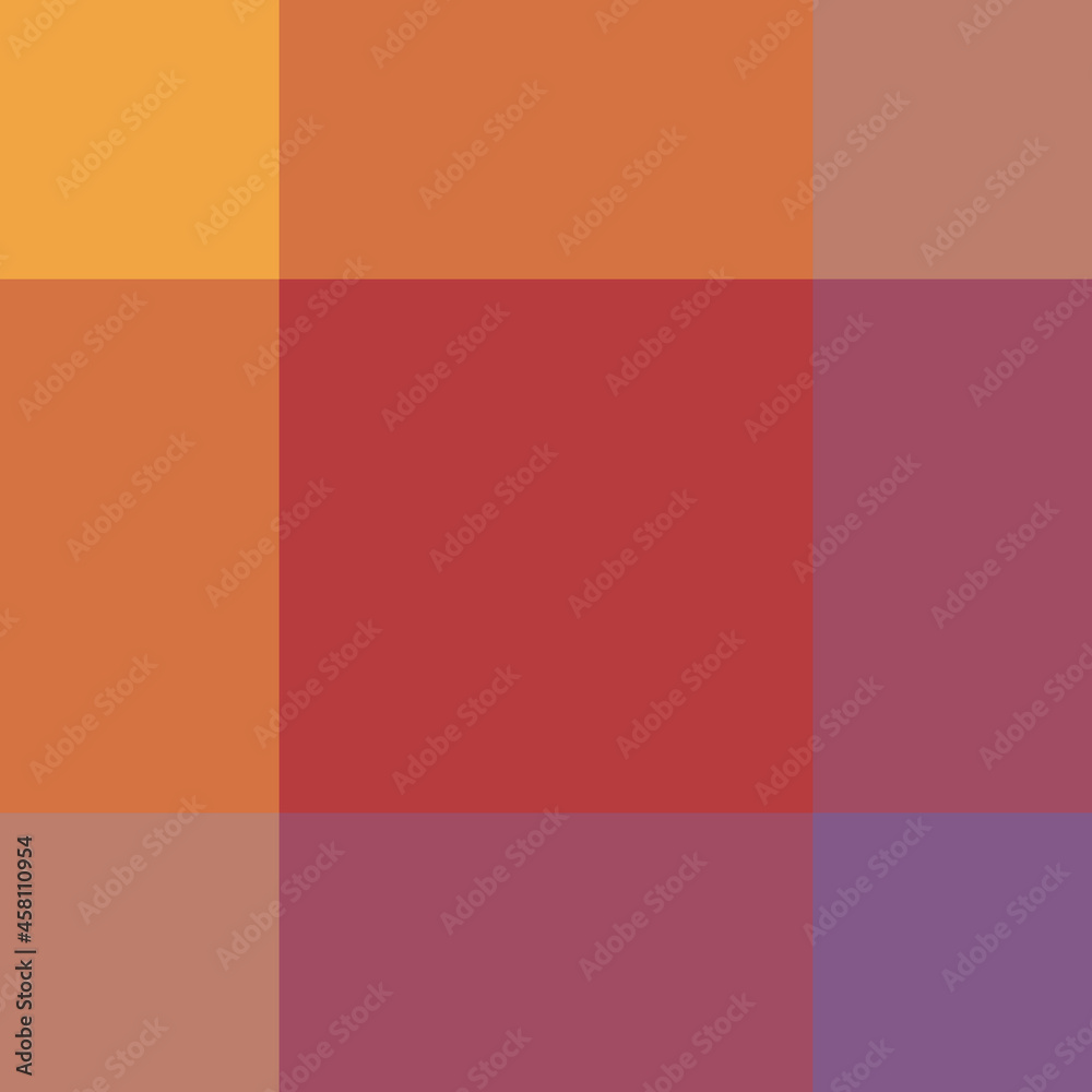 Fototapeta premium Abstract color Low-Polygones Generative Art background illustration