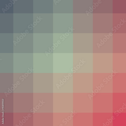 Abstract color Low-Polygones Generative Art background illustration