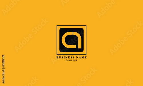 CA, AC, Abstract initial monogram letter alphabet logo design