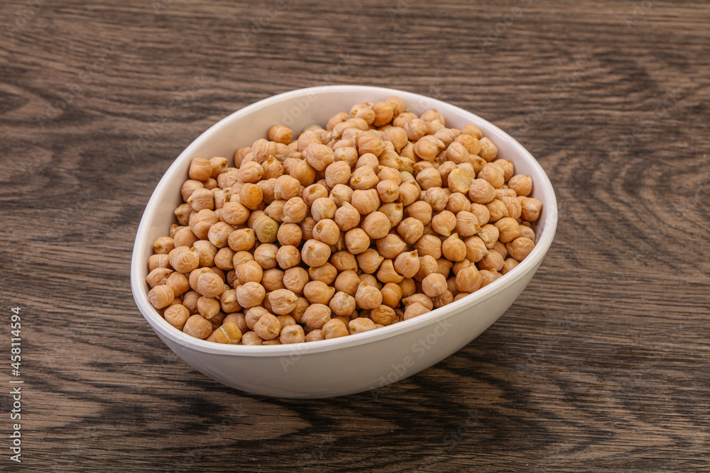 Vegan cuisine - Dry chickpea heap Vegan cuisine - Dry chickpea heap