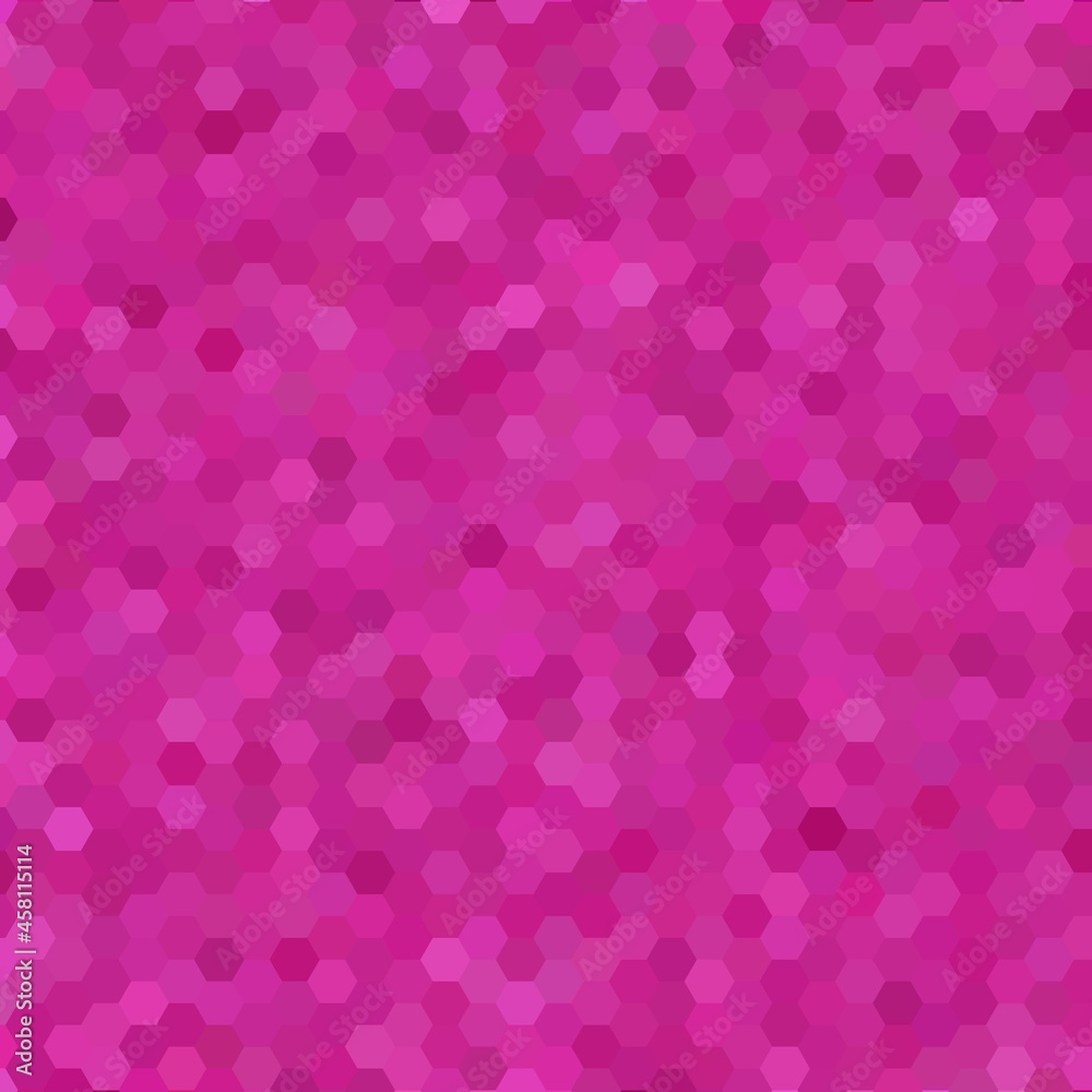 pink color hexagonal background. vector pattern. eps 10