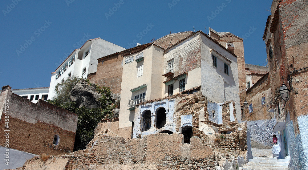 Chefchaouen Blue City in northern Morocco