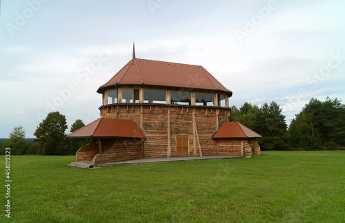 Wooden church at Magyarfold, Hungary