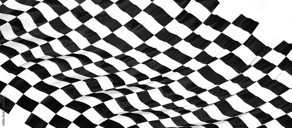Obraz premium background of checkered flag pattern