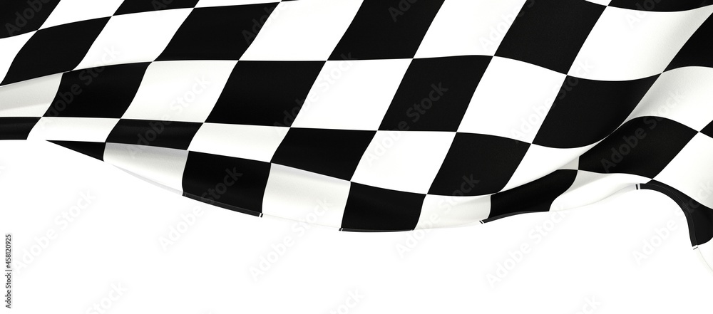 Obraz premium checkered flag, end race background